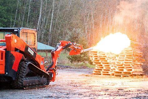 VIRAL VIDEO: The Skid Steer Mounted Flamethrower